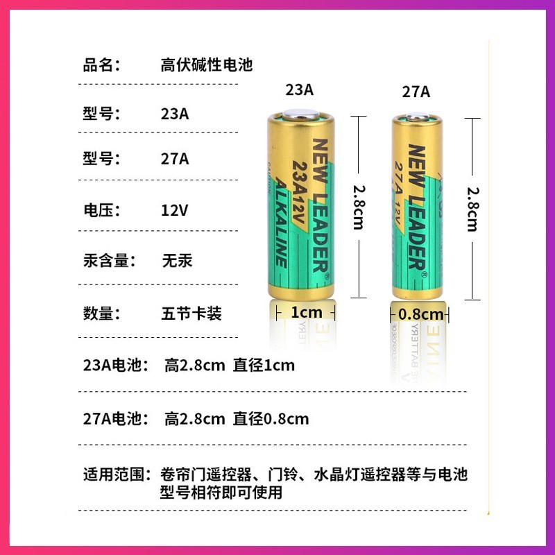 Sinlida ใหม่ LEADER 23A 12V Swift Bell Pager เฉพาะ L1028F รีโมทคอนโทรลพลังงานสูงอุตสาหกรรม