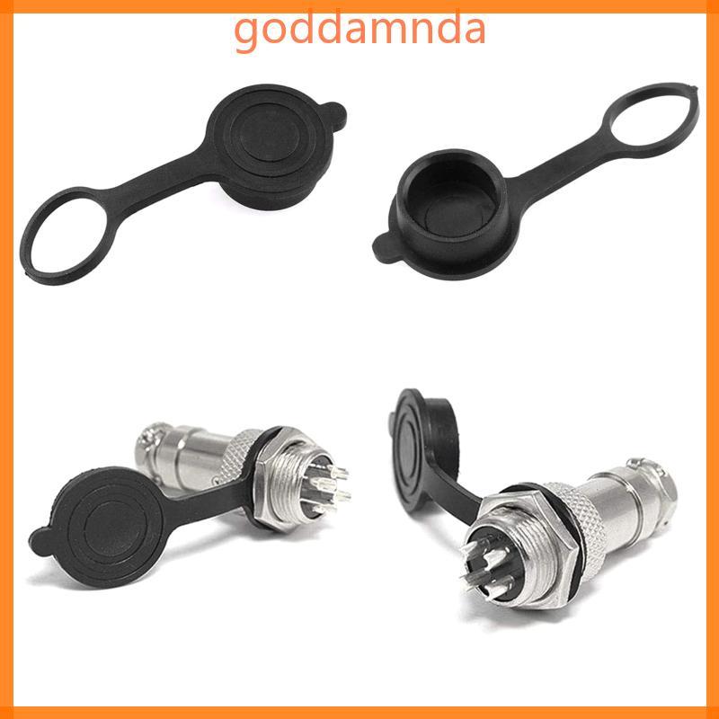 GODD Universal GX12GX16 GX 20 Aviation Connector Plug Cover ฝาครอบกันฝุ่นกันน้ํา