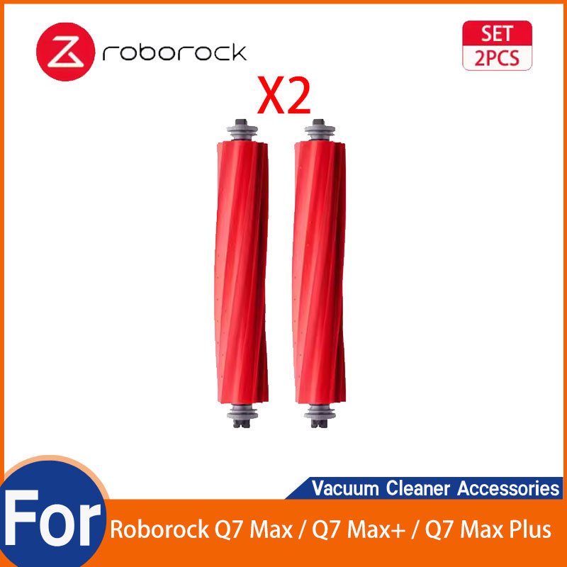 Roborock Q7 Max / Q7 Max+ / Q7 Max Plus เครื่องดูดฝุ่นหุ่นยนต์แปรงหลักอุปกรณ์เสริม (2 ชิ้น)