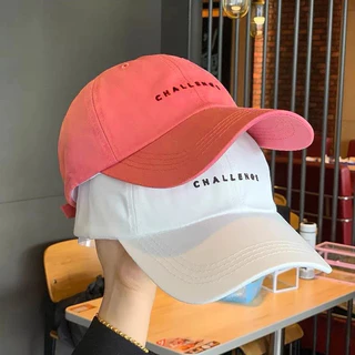 LoomLab หมวกเบสบอล ด้วยการเย็บปักถักร้อย ตัวอักษร ซอฟท์ท็อป สไตล์เกาหลี เหมาะสำหรับทั้งชายและหญิง（มี 4 สี）