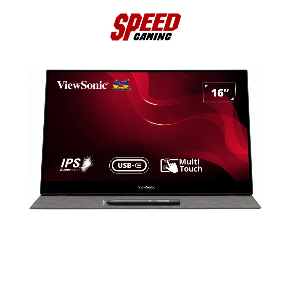 VIEWSONIC TD1655 | 16" FHD IPS TOUCH SCREEN 60Hz 6.5MS | Portable Monitor (จอพกพา) | By Speed Gaming