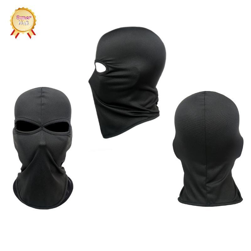 SuperNail 2 หลุม Balaclava รถจักรยานยนต์ Face Mask Moto หมวกกันน็อกสกี Ne Full Face Mask Windproof F
