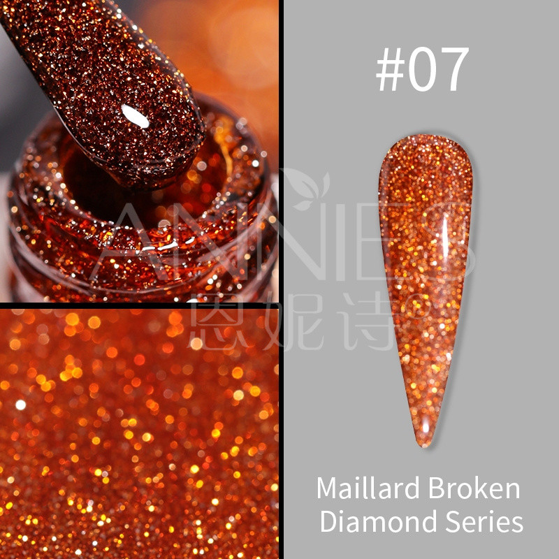 ANNIES ANNIES Diamond Nail Polish Glue ยุโรปสไตล์อเมริกันไนท์คลับยาทาเล็บกาว 16ml ต้องการแสง