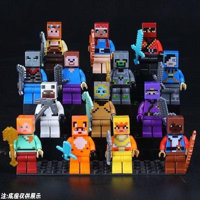 Minecraft Building Block Minifigure Toy Super Gift Package Building Block Man Building Block ประกอบข