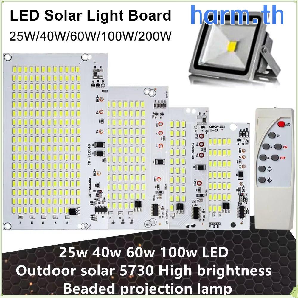 HARM 1 ชิ้นแผงแหล่งกําเนิดแสง,แสงสีขาว SMD5730 บอร์ดไฟ LED,พร้อมรีโมทคอนโทรล 25/40/60/100/250 วัตต์ความสว่างสูงรีโมทคอนโทรล Floodlight