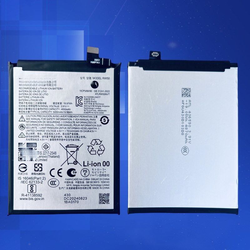 เหมาะสําหรับ Motorola moto G75 5G (XT2437-4) แบตเตอรี่เดิม G75 โทรศัพท์มือถือกระดานไฟฟ้า