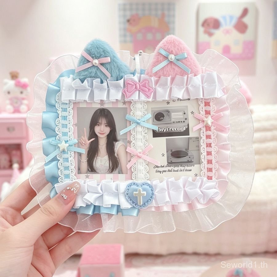 HotSale ผู้ถือบัตร ins-สไตล์อะนิเมะการ์ตูนการ์ดขนาดเล็กฝาครอบป้องกัน diy วัสดุตกแต่งแพ็ค