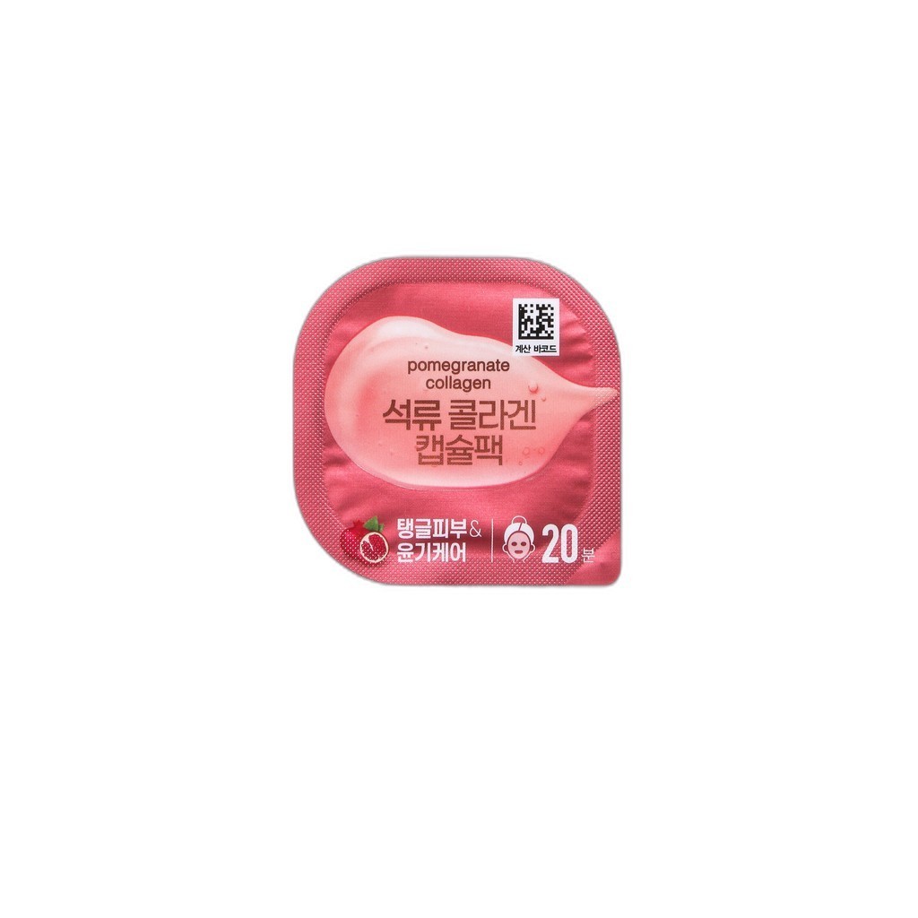 [daiso] Pomegranate Collagen Capsule Pack, N/A, 1 ชิ้น / แคปซูลคอลลาเจนเกาหลี / สูตรต่อต้านวัยโดย KT