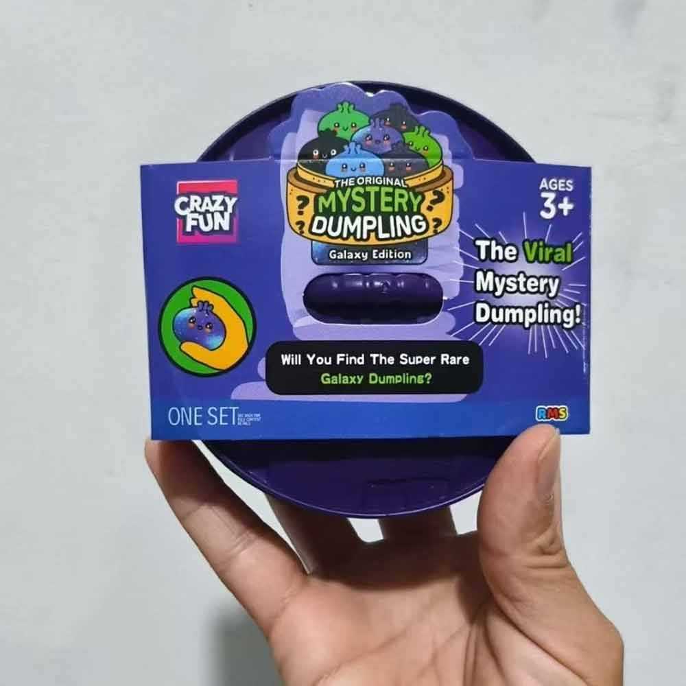 Galaxy Mystery Dumpling Blind Box Squeeze Fidget Toy Look For Rare Dumpling Stress Relief Novelty Gift