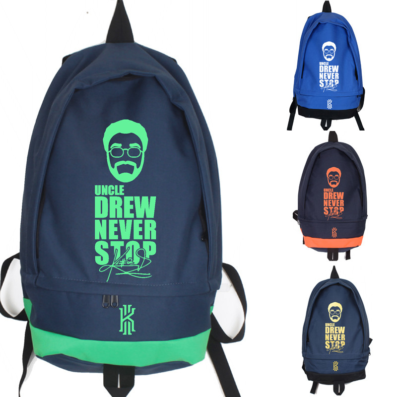 Vsten Original Uncle Drue Kelly Irving Basketball Backpack School Bag Backpack Basketball Training B