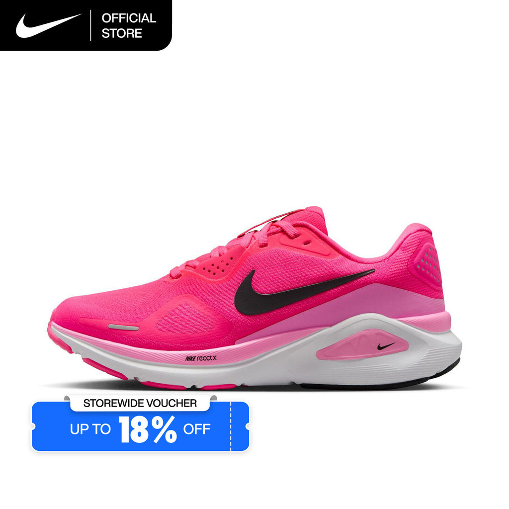 Nike Women's Structure 26 Road Running Shoes - Hyper Pink [HJ1101-601]