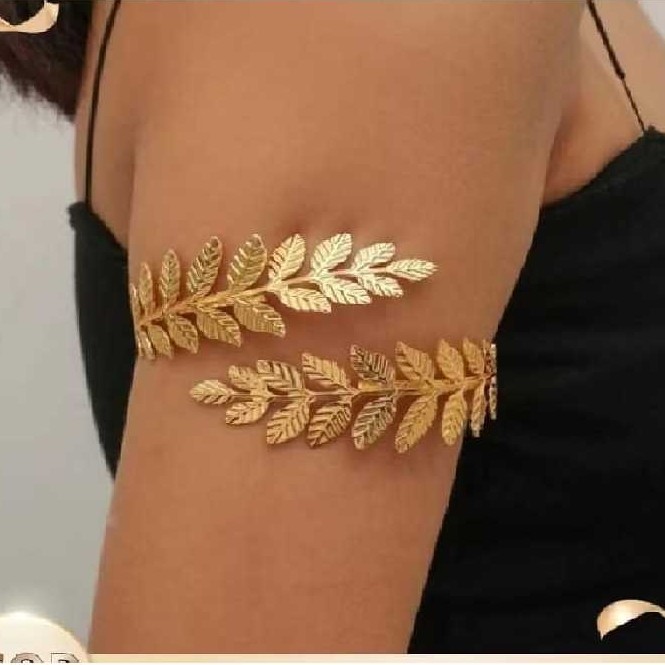 TSM88-VINTAGE STYLE LEAF ARM BRACELET BEAUTIFUL สไตล์เกาหลีแฟชั่นคอสเพลย์ BRACELET