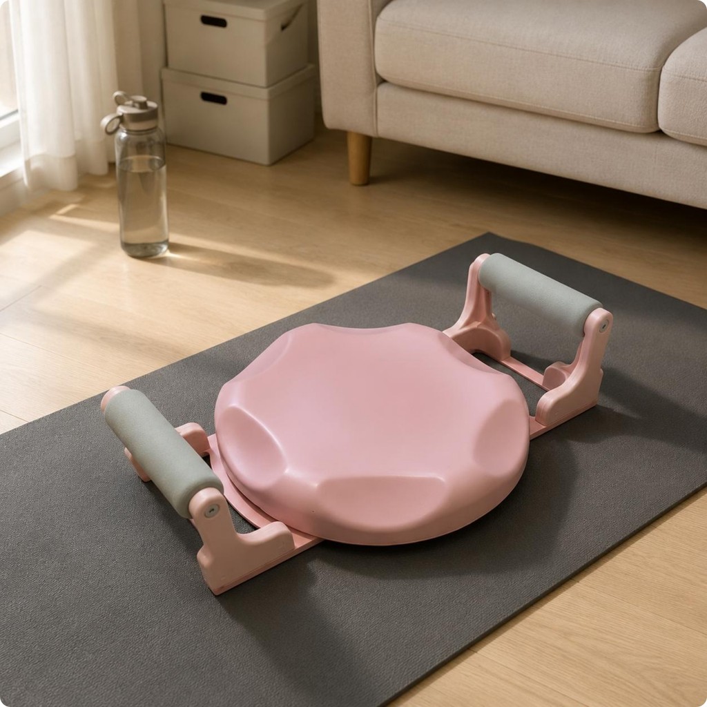Multi Function Ab Crunch Machine Home Gym บอร์ดออกกําลังกายขนาดกลางใช้งานง่าย