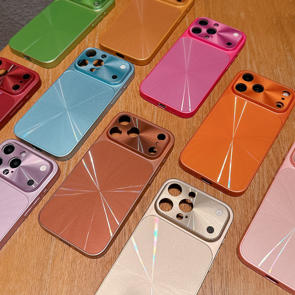 เหมาะสําหรับ Apple 17promax Aurora เคสโทรศัพท์เปลี่ยนทันที iPhone16 Cool High-End Feeling 15 กันกระแ