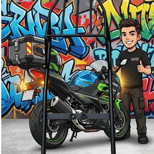 ตะเเกรงท้าย แร๊คท้าย Kawasaki ninja 400/Z400 (CT-03) 😎A😎