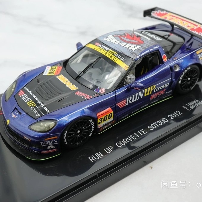 [Orphan] ebbro 1/43 Chevrolet Corvette C6 sgt300 Racing American Racing Car in Japan Racing Racing R