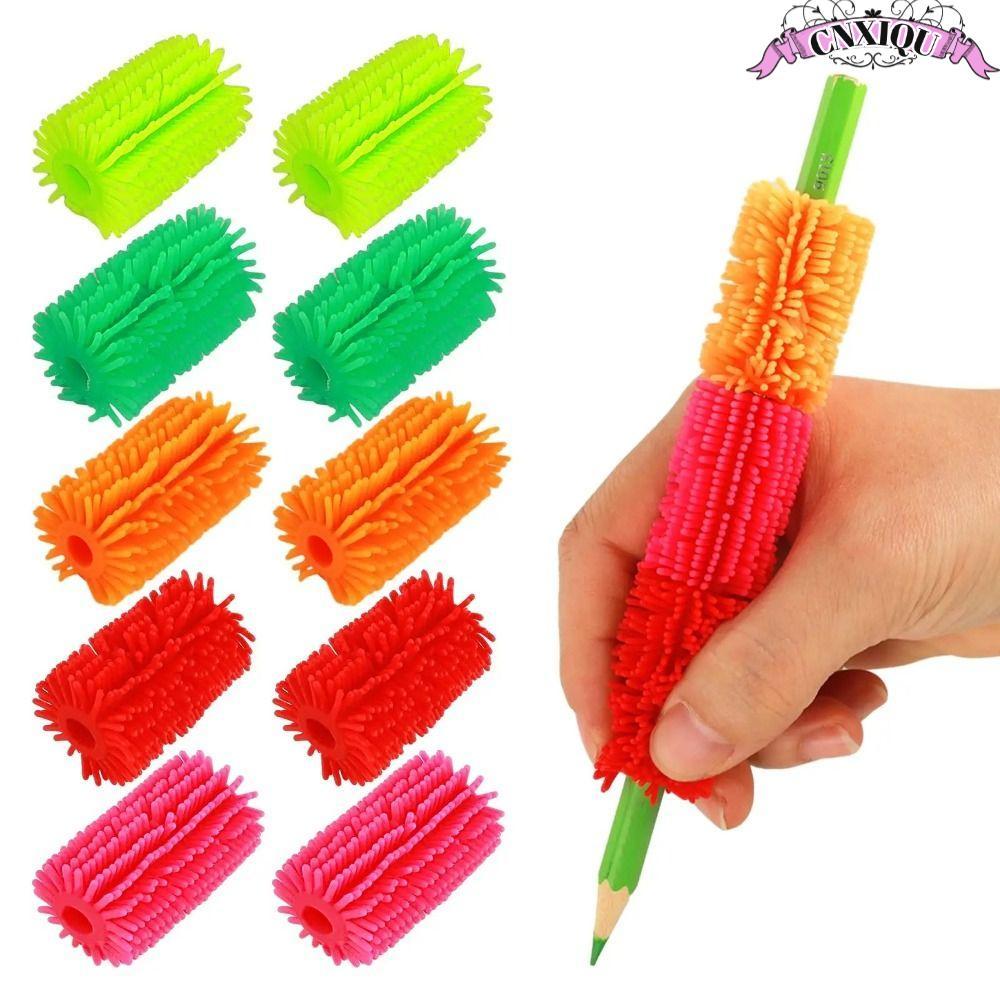CNXIQU Fidget ของเล่น, Pinch Squeeze Soft Plush Squeeze ของเล่น, Creative ความเครียดบรรเทา TPR ปากกาของขวัญ