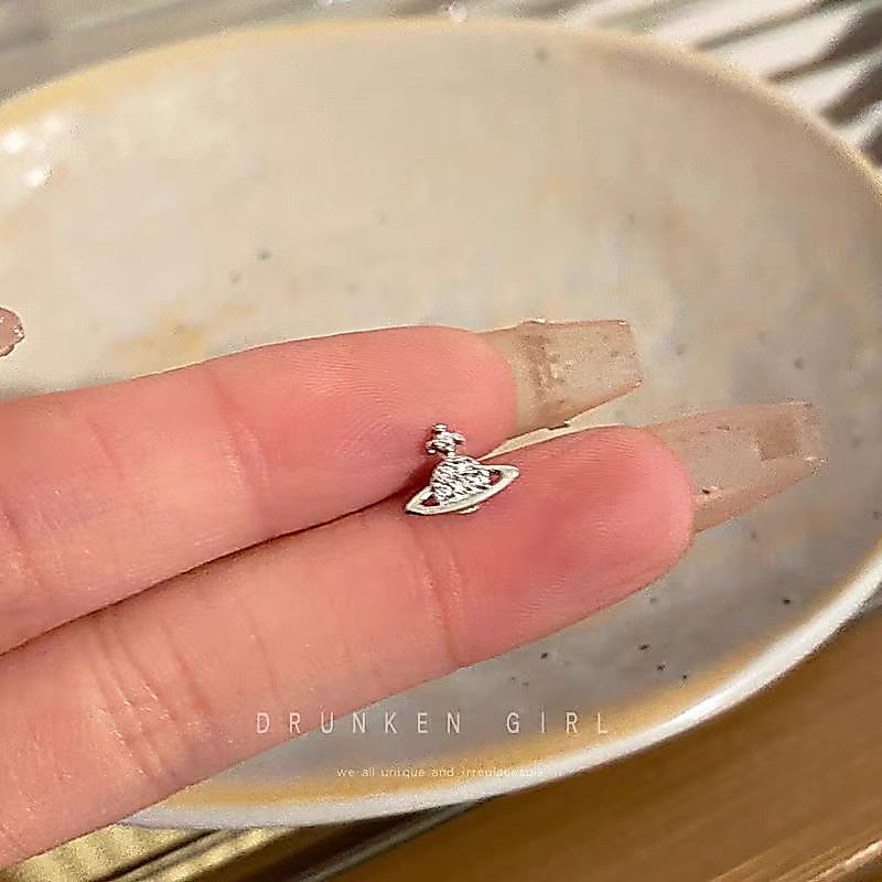 Tik Tok Little Red Book Ear Bone Ear Studs Girly Style All-Match Jewelry