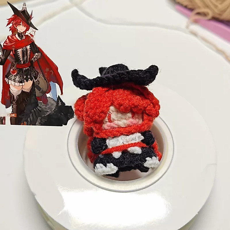 เปิดรับคิว🧶 Arknights Exusiai Crochet Doll | ตุ๊กตาถักแฮนด์เมด | Handmade Amigurumi | งานสะสม | ของข