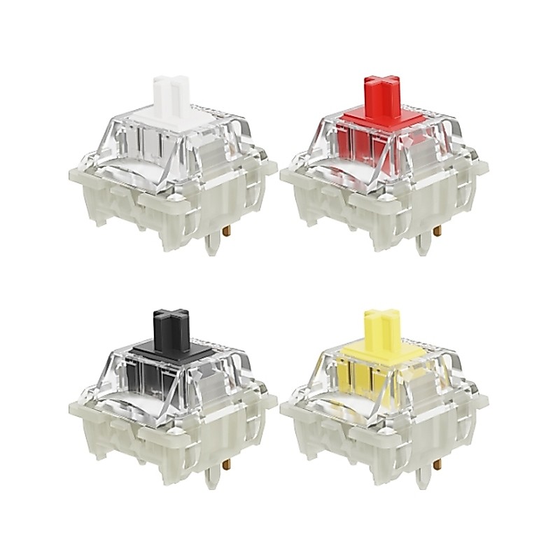 GATERON KS-9 Silent 2.0 Switch Set Linear สําหรับคีย์บอร์ดเชิงกล MX