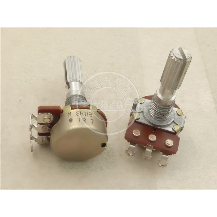 Panasonic Type 16 Single Potentiometer B3K 25MM Hole Pin 3KB