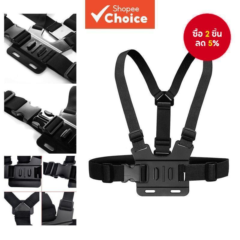 ปรับสายรัดหน้าอกที่วางโทรศัพท์ 360 หมุน Mount เข็มขัดสําหรับ GoPro Hero 12 11 10 9 8 7 Insta360 X3 SJ5000 กล้องกีฬาอุปกรณ์เสริม