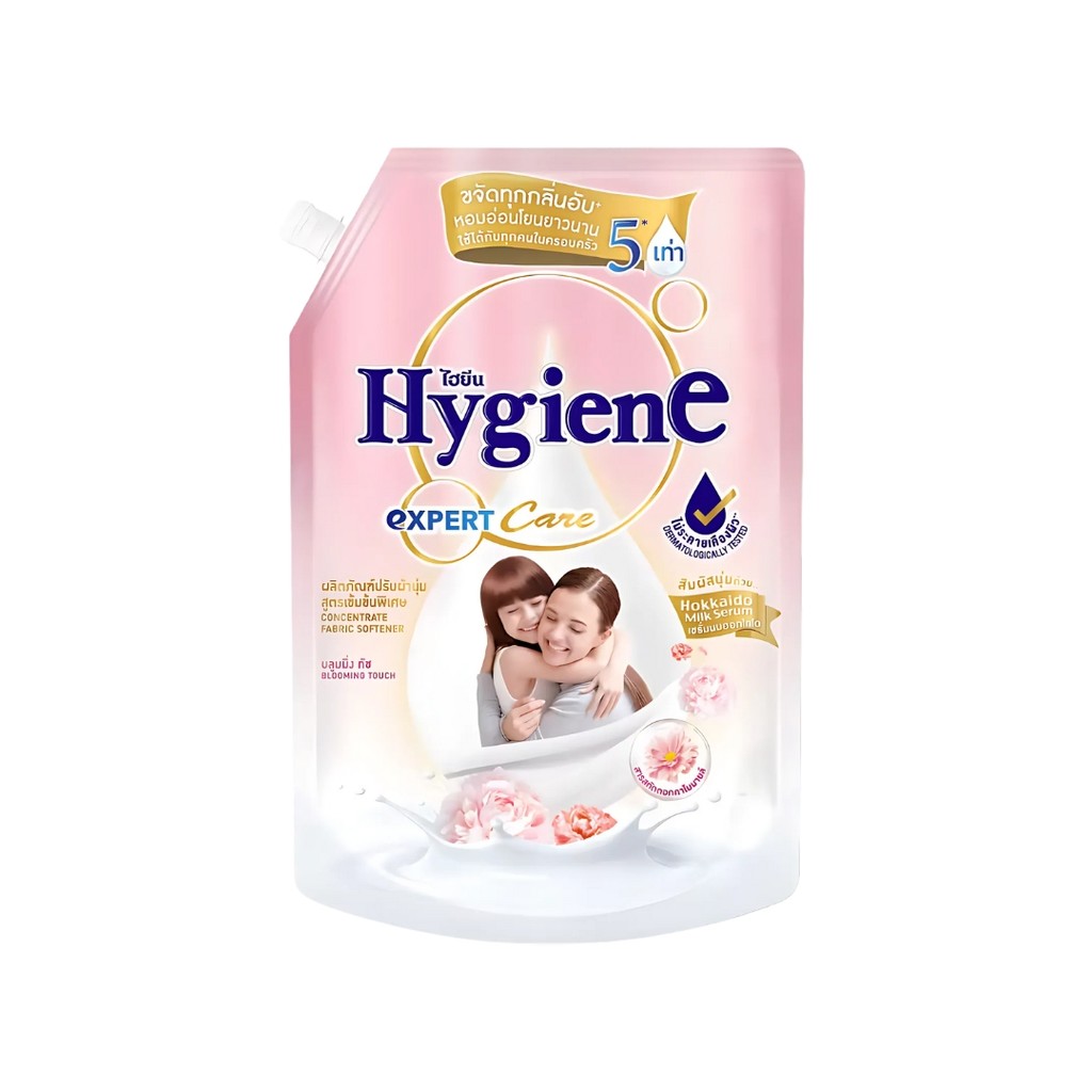ไฮยีน น้ำยาปรับผ้านุ่มบลูมมิ่งทัช Hygiene Blooming Touch 1ltr.