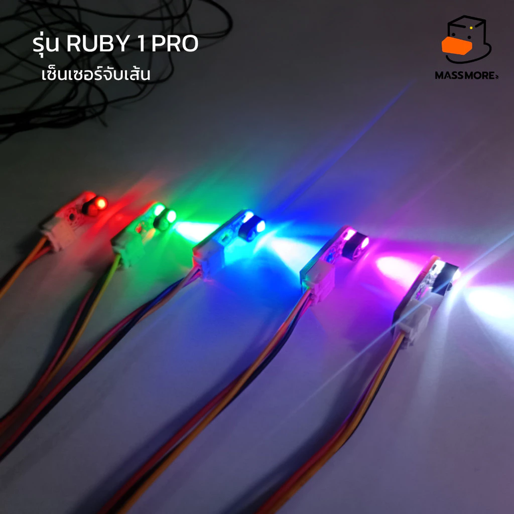 เซ็นเซอร์จับเส้น Sensor Line Follower เซ็นเซอร์หุ่นยนต์วิ่งตามเส้น Phototransistor รุ่น Ruby thumbnail 8