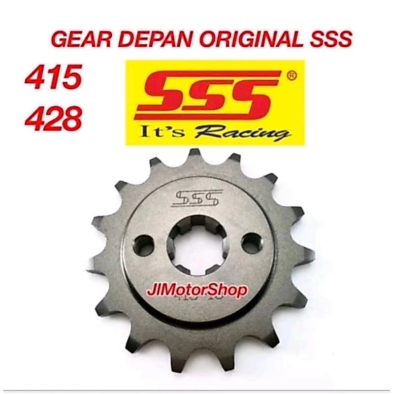 เกียร์หน้า SSS 415 428 Original Satria Fu 150 GSX 150 Bandit