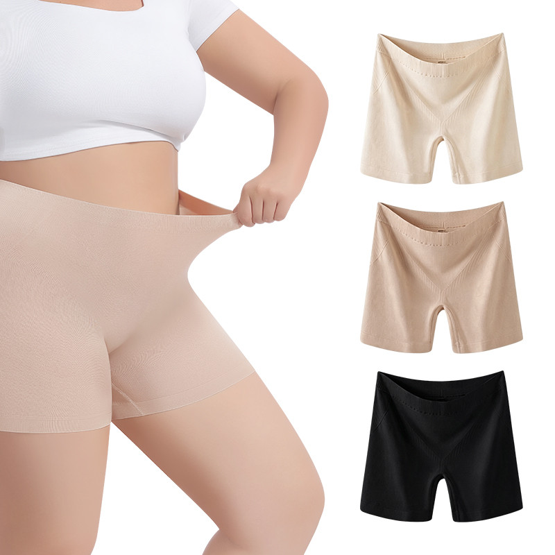 กางเกงในไซส์ใหญ่พิเศษ รองรับ M-4XL ยืดหยุ่นกว้างไม่กดตัว ดีไซน์ไร้ขอบ เอวสูงเก็บพุง ระบายอากาศไม่อับชื้น ป้องกันกลิ่น ใส