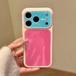 สีประกบอะคริลิเคสโทรศัพท์สําหรับ ไอโฟน 17 มือโปร สูงสุด 16 15 14 กันกระแทกป้องกันปลอก