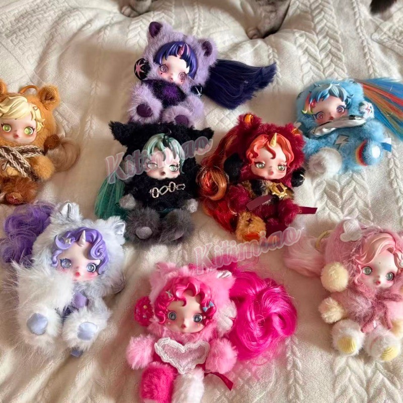 Kitimiao SKULLPANDA My Little Pony พวงกุญแจตุ๊กตากล่องตาบอด - อย่างเป็นทางการสําหรับแฟนๆ MLP [Rahsia]