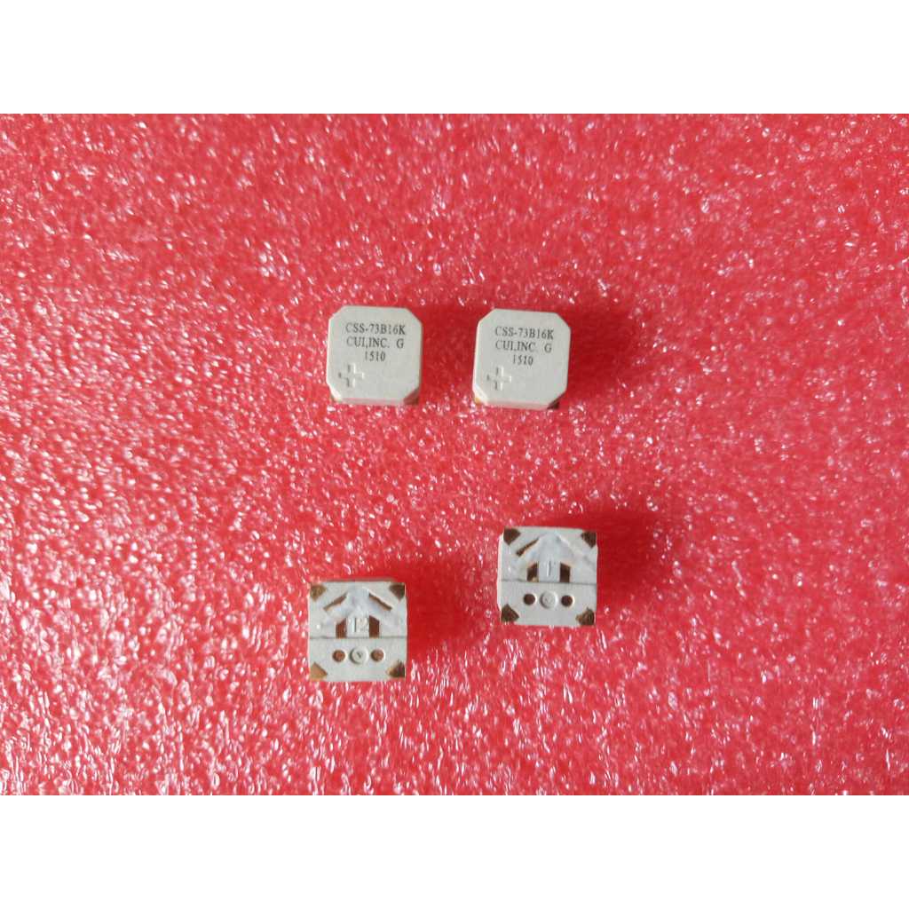 CSS-73B16K CSS-73B16K-SMT 2.5-4.5V 2.73kHz CUI INC Patch Buzzer
