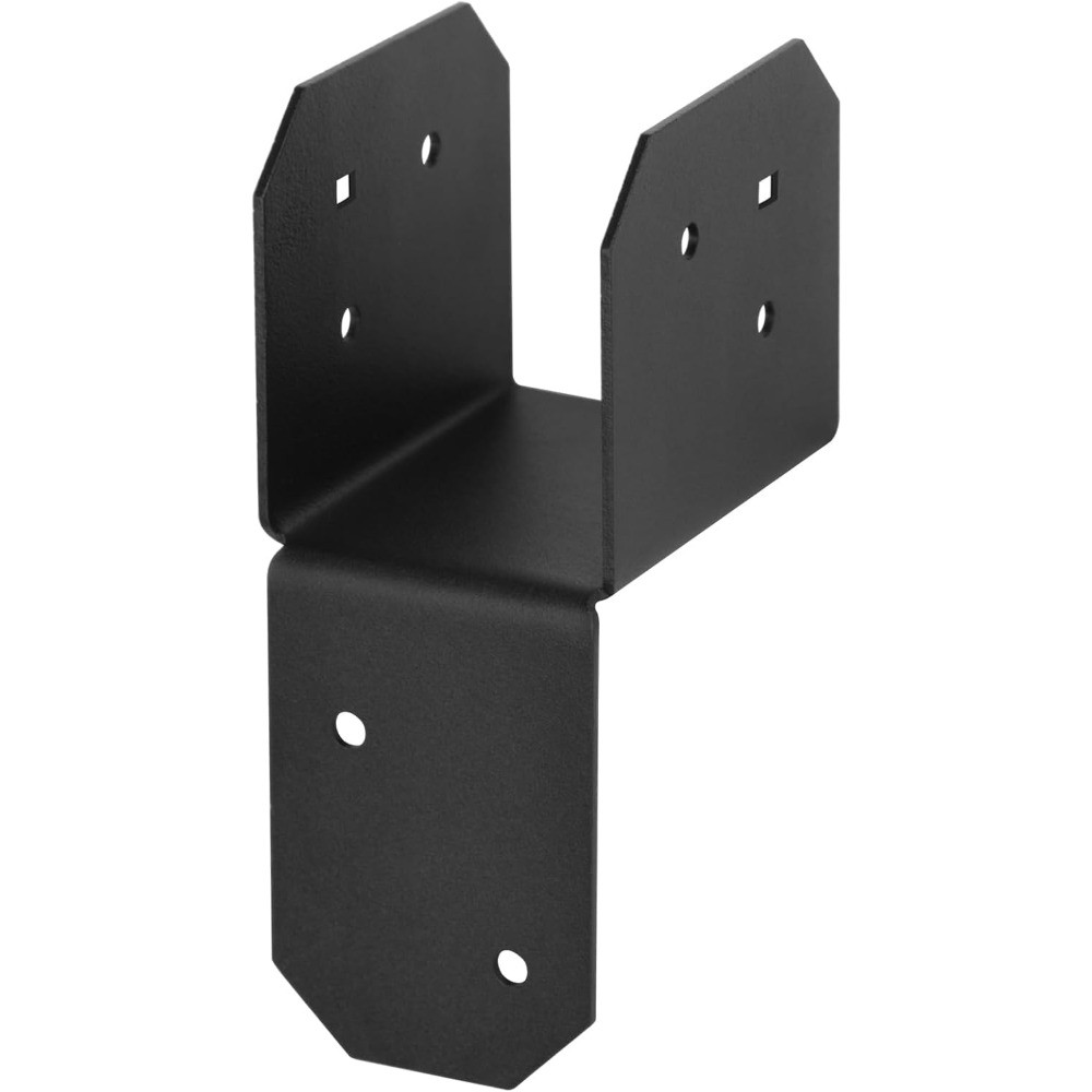 1PC 2x4 2x6 Post Caps Tie Bracket, Pergola Brackets, Joist Hanging Connector สําหรับ Deck & Roof, 17