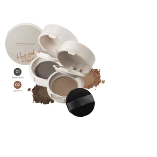 CEZANNE Hair Makeup Powder แป้งเติมโคนผม ปกปิดปัญหาผมบาง