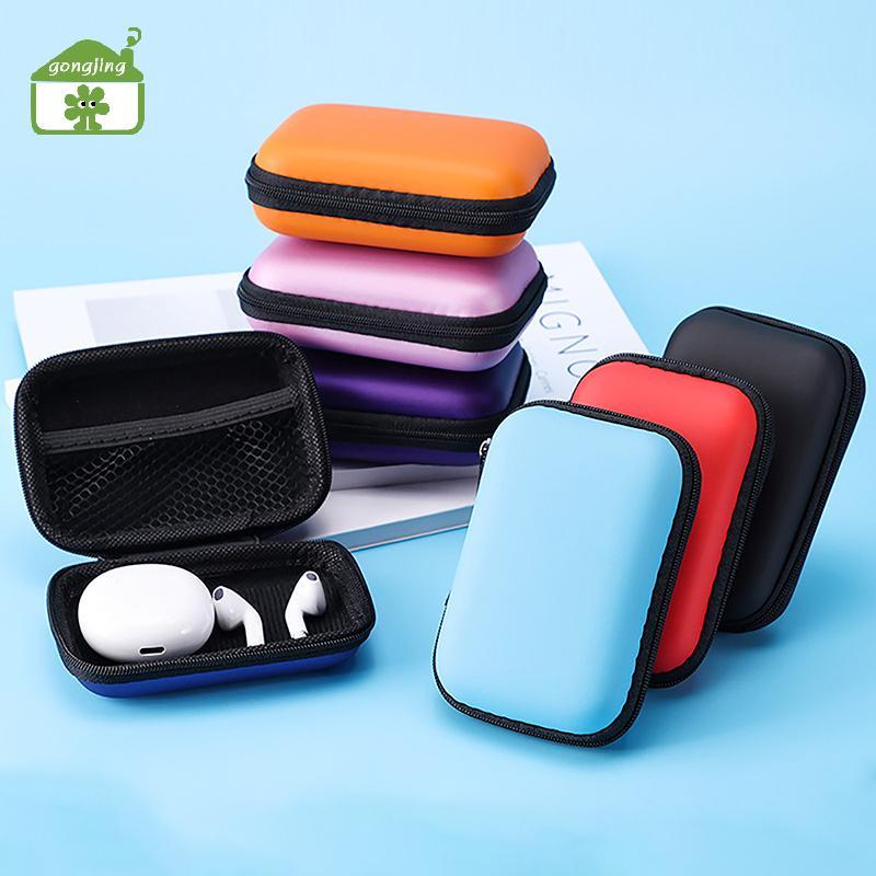 [Gong] กระเป๋าเก็บของสําหรับเดินทางเคสชาร์จสําหรับหูฟัง Paage กระเป๋าซิปแบบพกพา Travel Cable Organizer Electronics Storage th