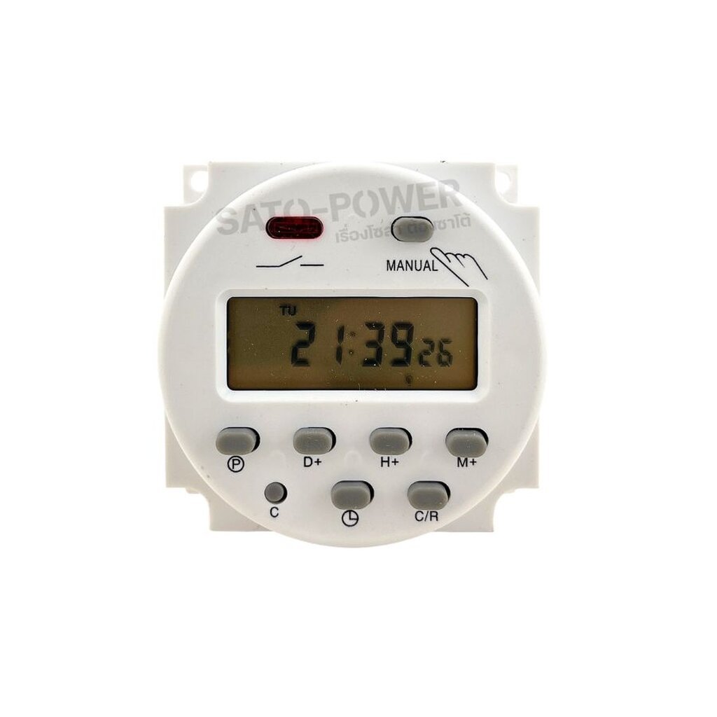 Digital Time Switch | รุ่น CN101A | 12V, 24V, 220V TIME SWITCH ทามเมอร์ตั้งเวลา