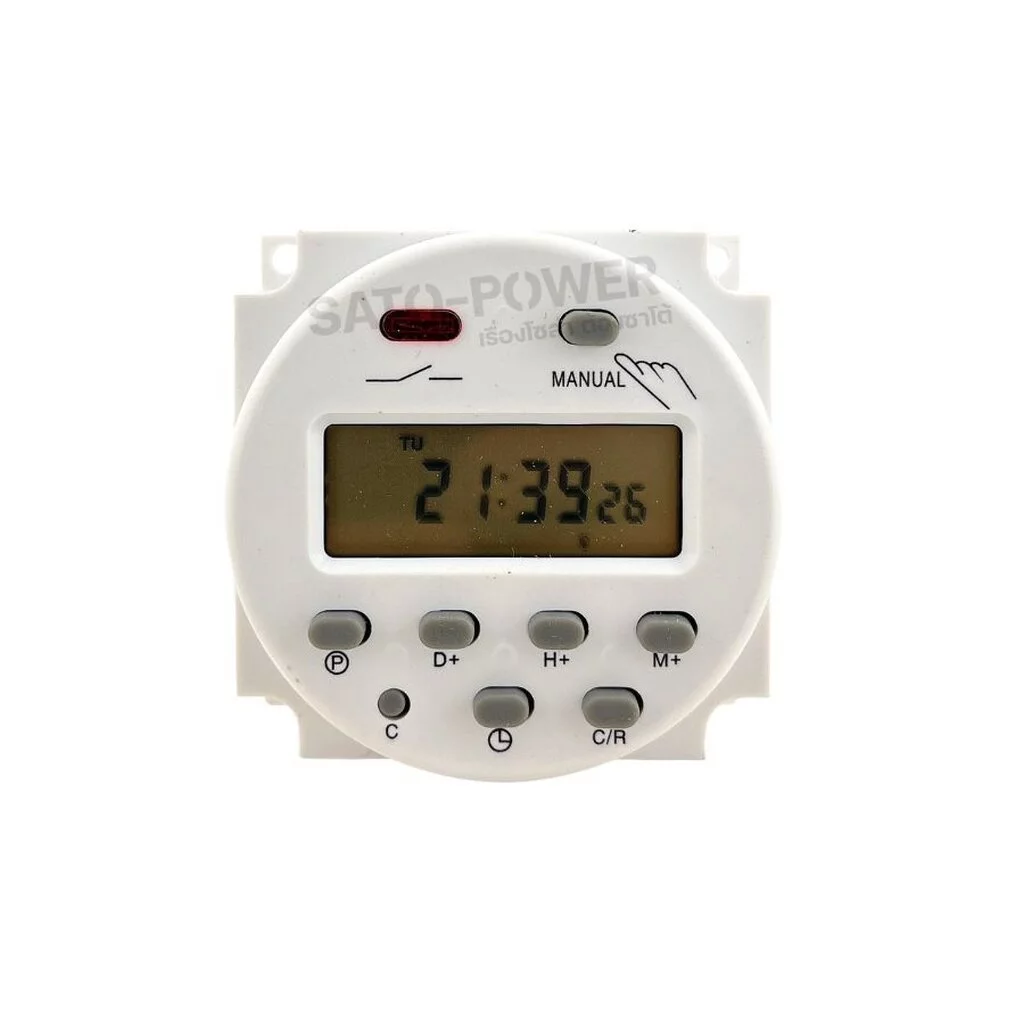 Digital Time Switch | รุ่น CN101A | 12V, 24V, 220V TIME SWITCH ทามเมอร์ตั้งเวลา