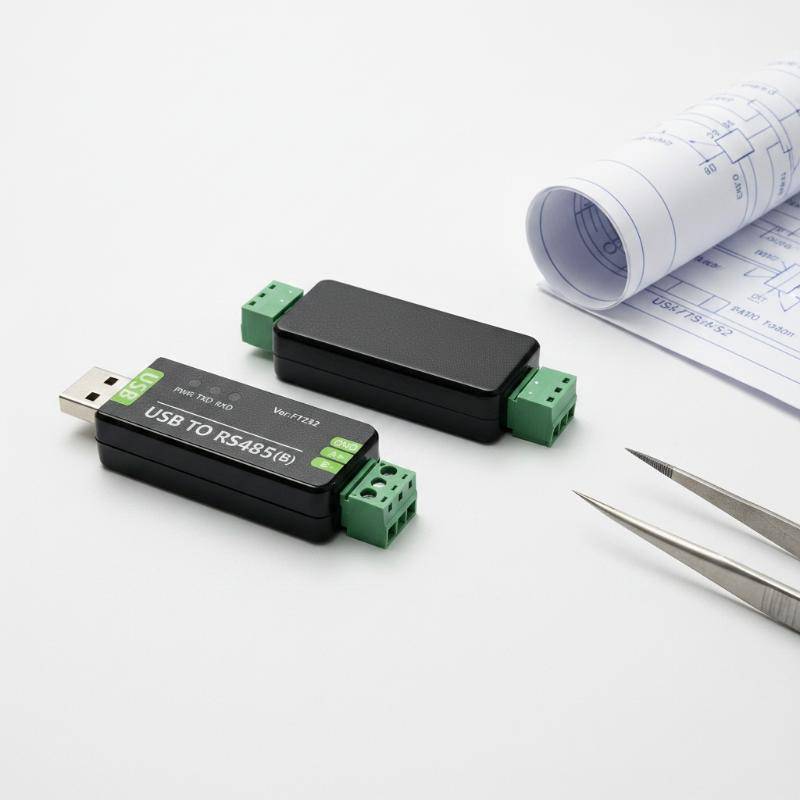 Z&P RS485 อะแดปเตอร์แปลง USB 1 ชิ้น FT232RNL สําหรับอนุกรมที่เชื่อถือได้ในโรงงาน Automation COD