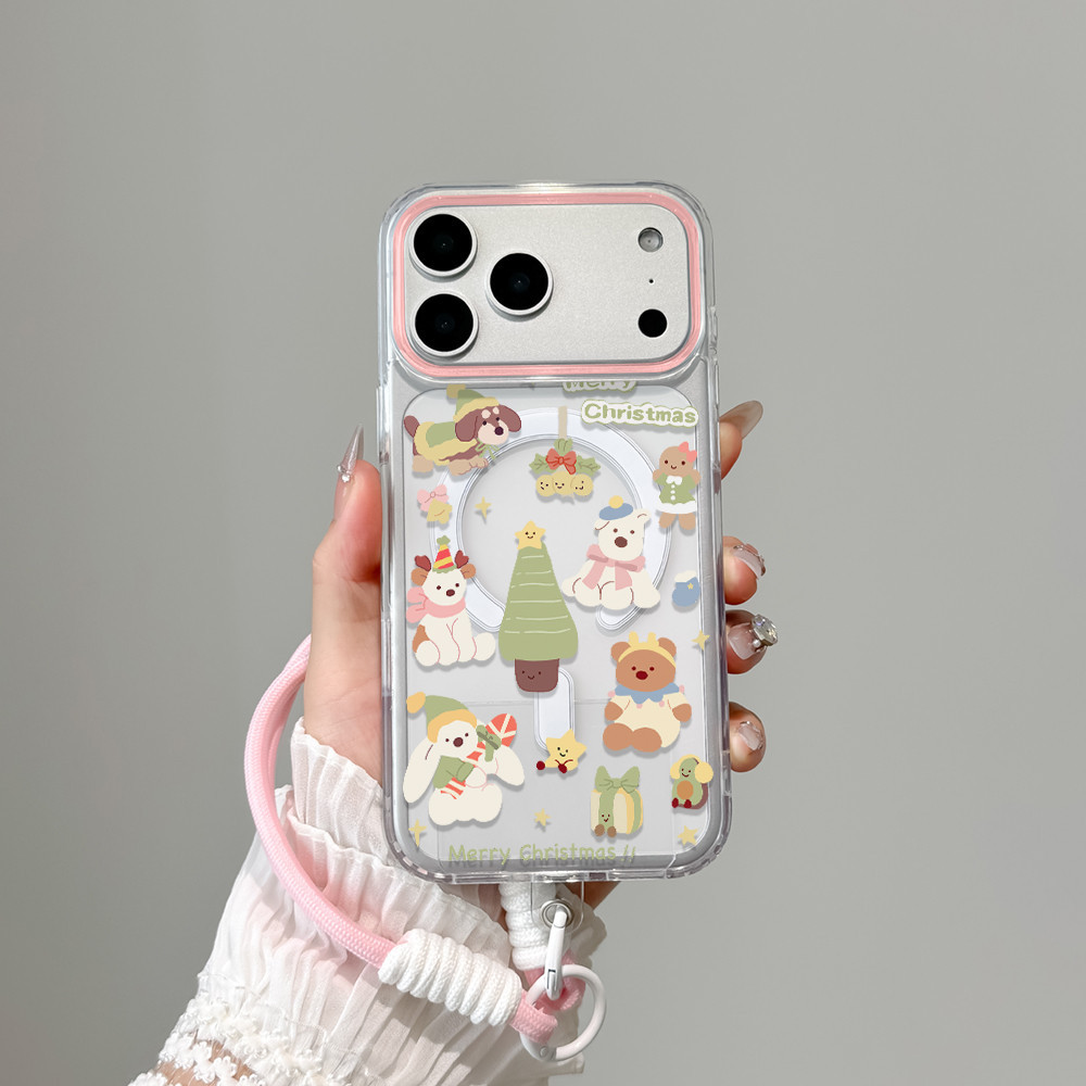 💛💙เคสไอโฟน iPhone 17promax ใช้ได้กับ 14plus เคสป้องกัน Apple 16pro 15 13pro 12 XR 11-CLYCK113