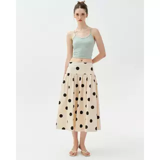 💃🌿White Whisper Skirt แบรนด์GHAOHES ทรงพลิ้วสวย+ตัดตัวประณีต ใส่ออกงานดูหรูหรา สาวออฟฟิศ ตัวเด็ดประจำร้าน