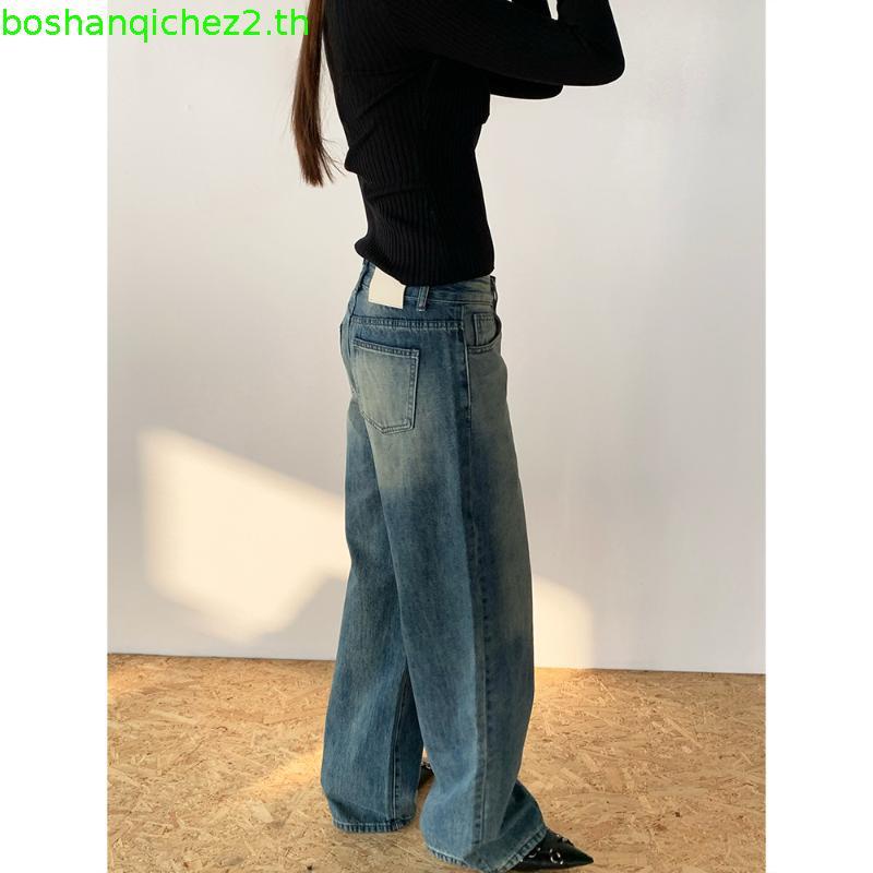 Riley.apparels - Virgin Jeans กางเกงยีนส์ 2ความยาว ทรงกระบอกกลางปลายขาม้า 7012