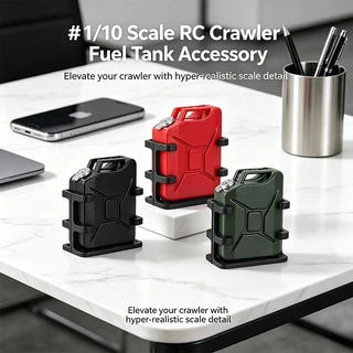 ร้านอยู่ที่ไทย อุปกรณ์ตกแต่งรถยนต์ สำหรับ1/10 RC TRX4 SCX10 จําลองการใช้ถังน้ำมัน ขนาดกะทัดรัด ทนทาน