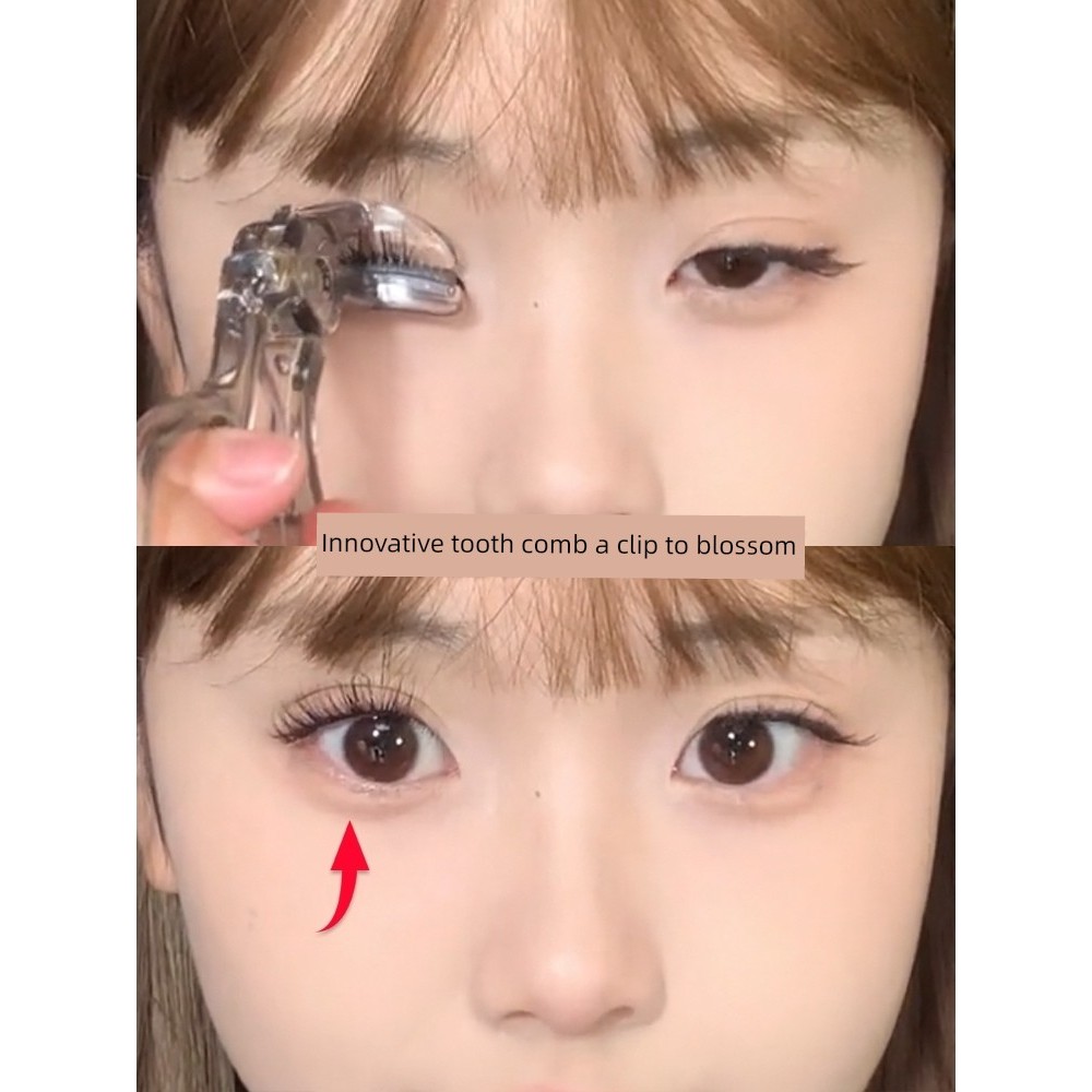ที่ดัดขนตา ดัดขนตา Watsons Official xixi Tooth Comb Eyelash Curler Female Curling Sunflower Long-Las