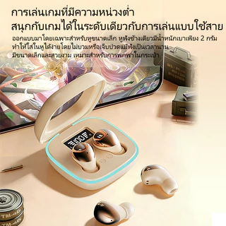 [คลังสินค้าพร้อม] บลูทูธ 6.0 หูฟังนอนหลับ TWS หูฟังไร้สายมินิที่มองไม่เห็นซ่อนสําหรับการนอนหลับด้านข้างไม่มีความดัน24ชม.แบตเตอรี่สําหรับ ไอโฟน หุ่นยนต์
