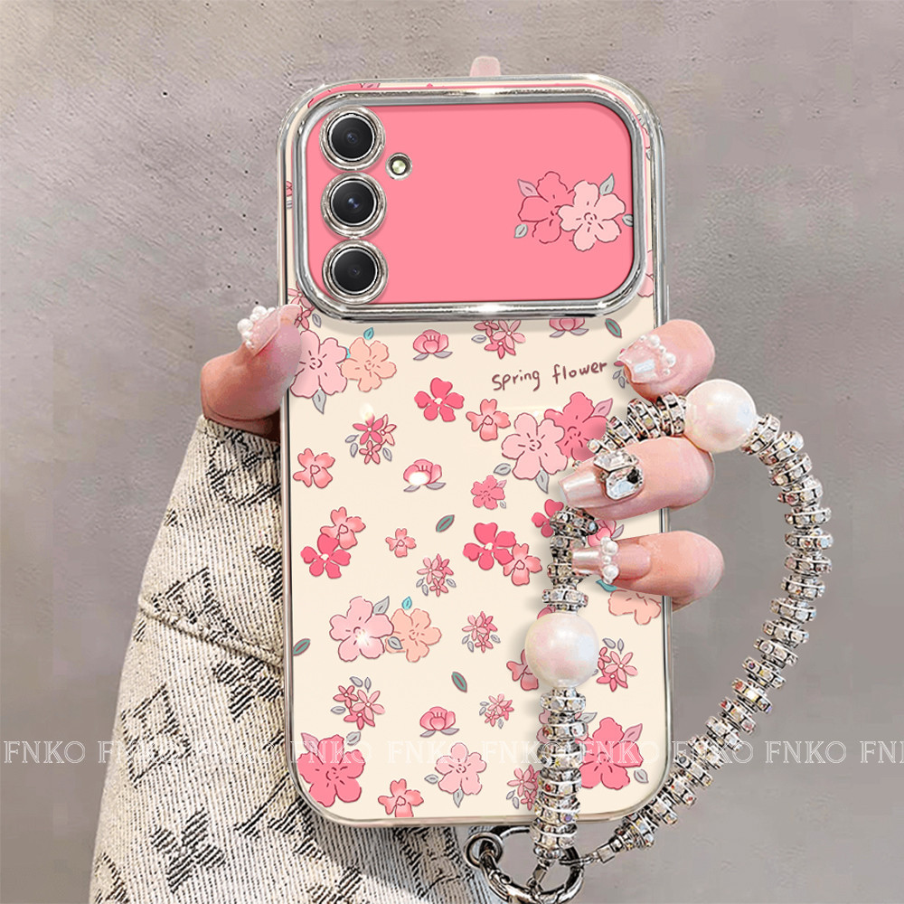 MERAH HP MAWAR เคสโทรศัพท์สําหรับ Samsung A55 A35 A54 A53 A52 A51 A50 A50S A06 A02S A03S A03 A05 A05