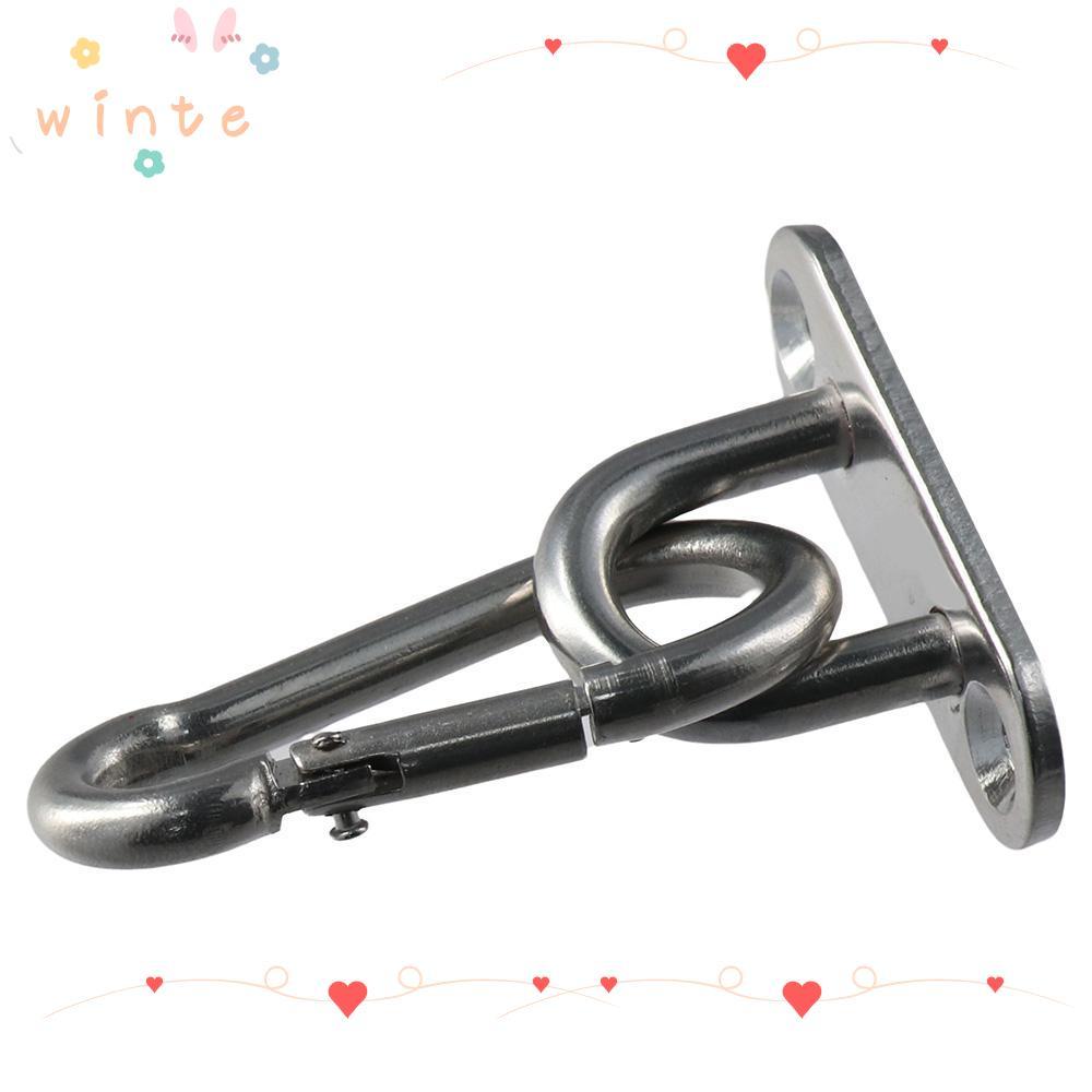 INTE 1/5 ชุด U ตะขอ Heavy Duty Wall U เรือ Mount Hook Snap Hook