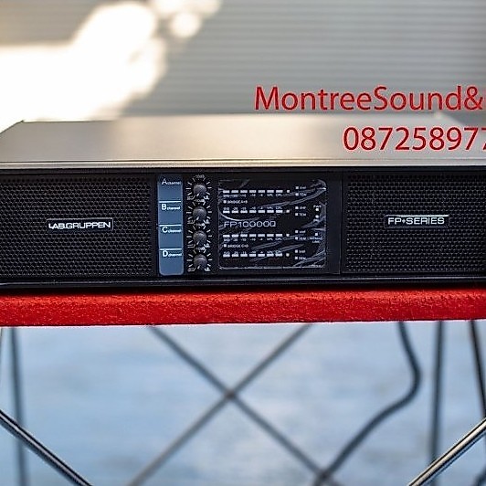 เครื่องขยายเสียงในห้องปฏิบัติการ Gruppen 10000q * 4ch 14000q * 2CH