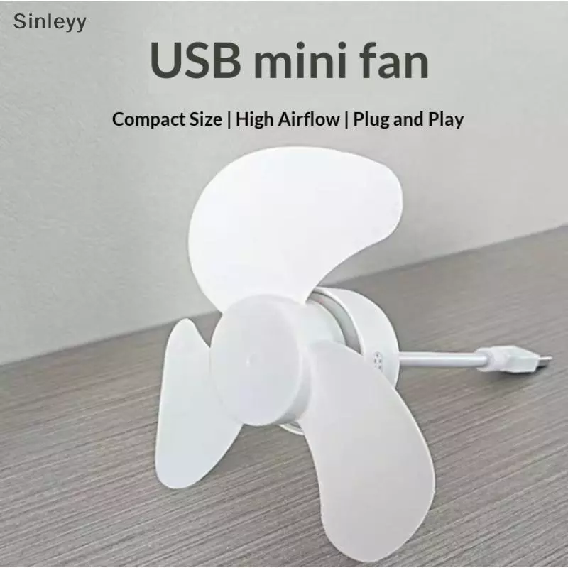 พัดลมมินิพกพา USB ยืดหยุ่นได้ สำหรับคอมพิวเตอร์และโน๊ตบุ๊ค