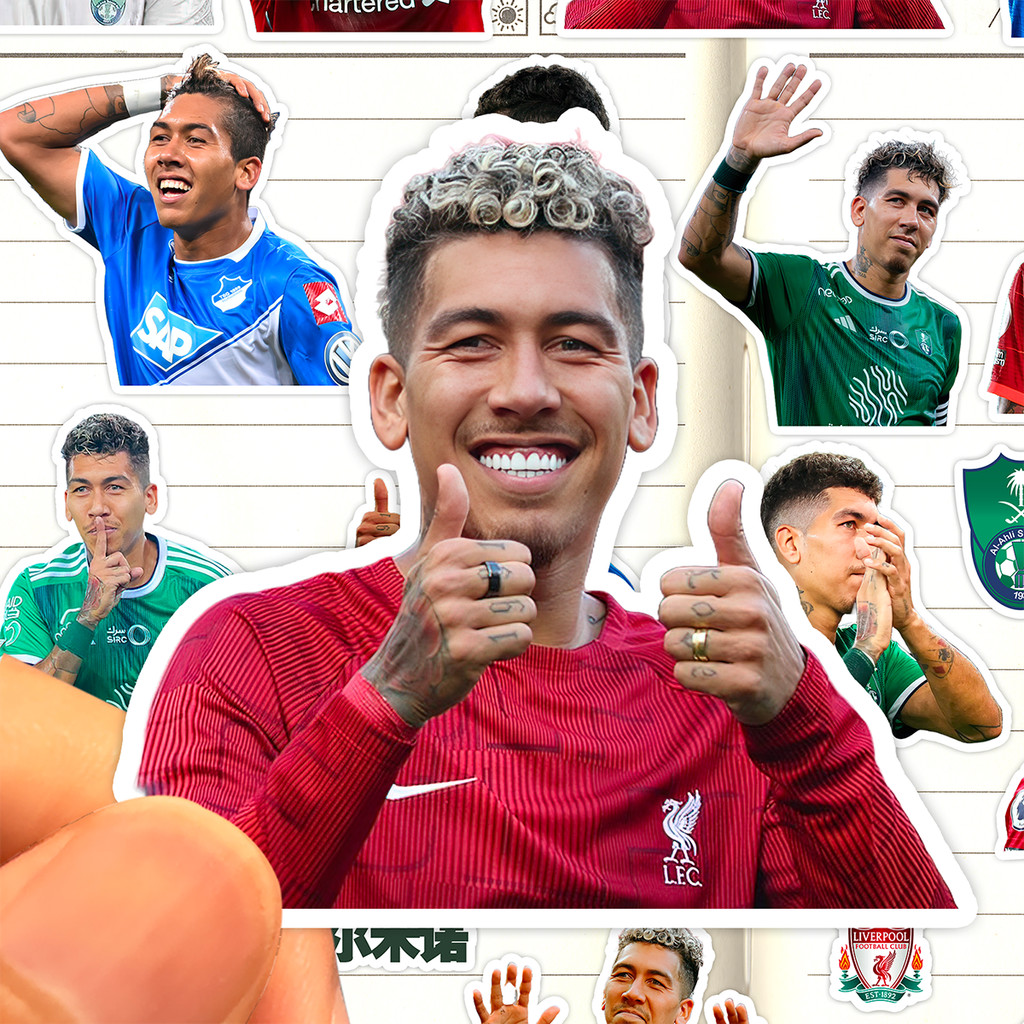 Roberto Phil Minnow Sticker HD Waterproof Brazil Pro Football Player Bobby สติ๊กเกอร์ตกแต่งจิตรกรรม